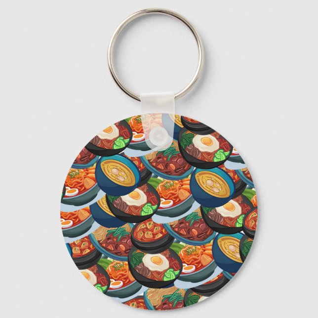 Korean food keychain (Front)