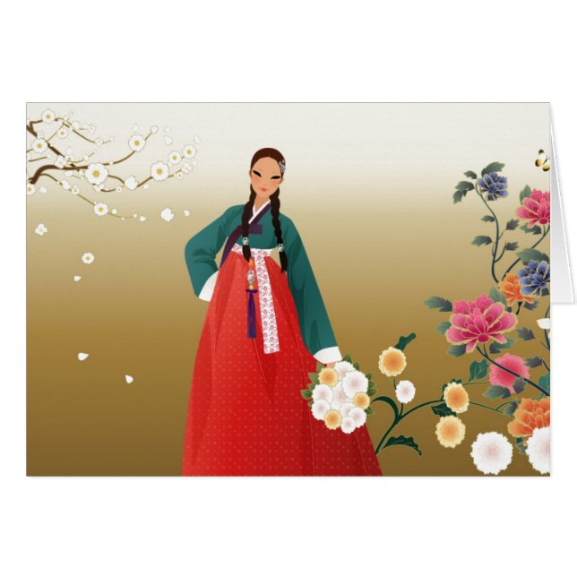 Korean Girl in Summer (Front Horizontal)