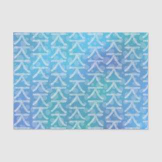 Korean Hangul Letter Jei Tissue Paper