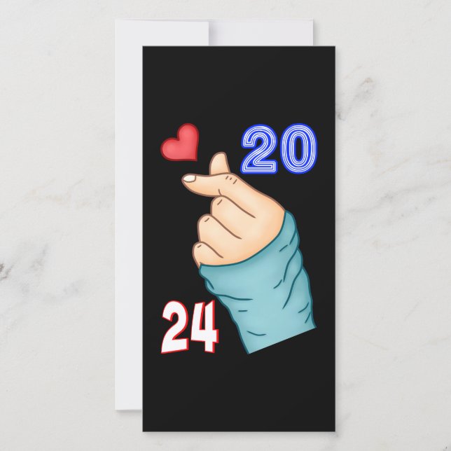 Korean Heart 2024 Announcement (Front)