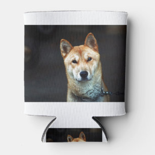 Korean Jindo Dog Can Cooler