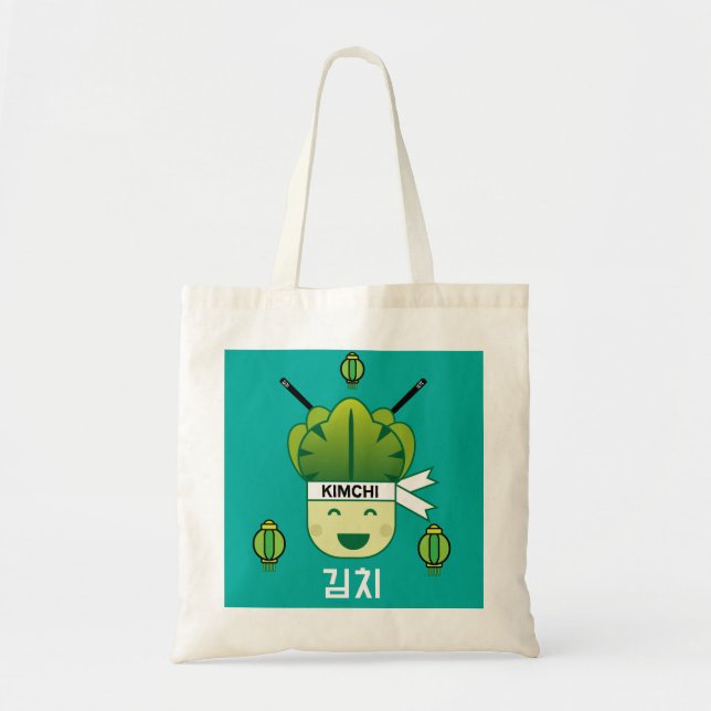 Korean Kimich Healthy Cabbage Food Probiotics  Apr Tote Bag (Front)
