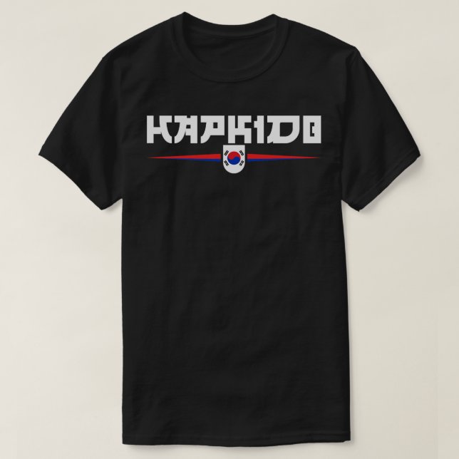 Korean Martial Arts Hapkido T-Shirt (Design Front)