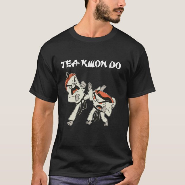 Korean Martial Arts Taekwondo T-Shirt (Front)