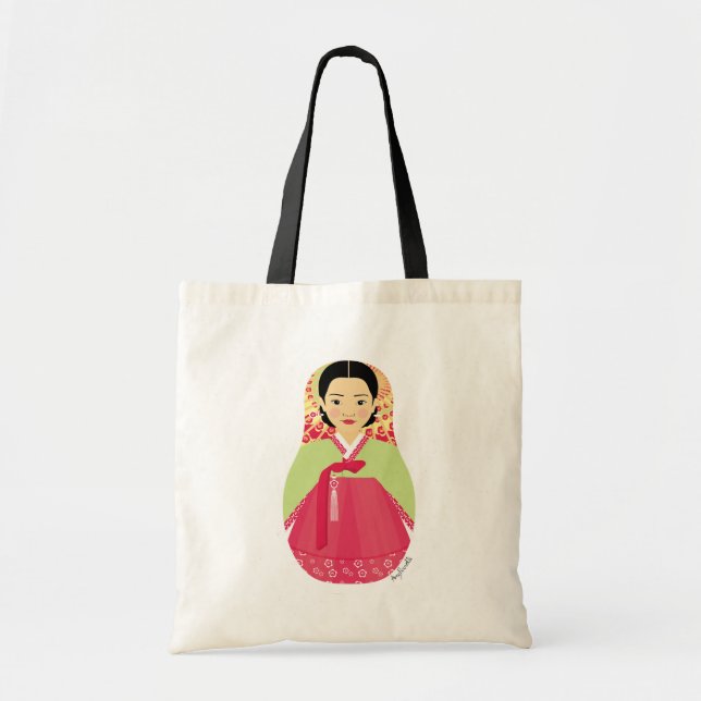 Korean Matryoshka  Bag (Front)