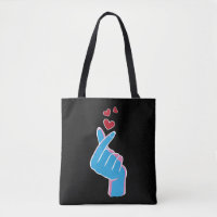 Korean Music Finger Heart Kpop Seoul Hallyu