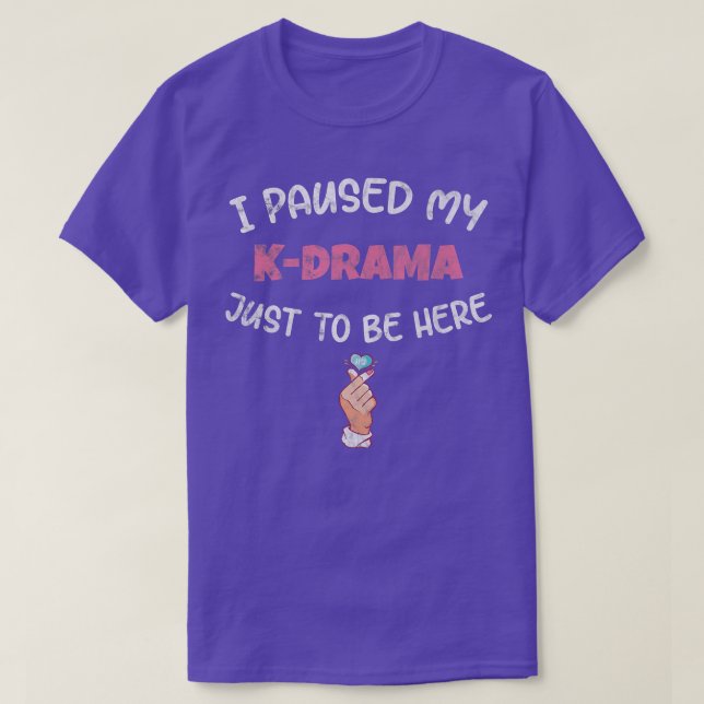 Korean Music K-Drama Korean pop fans gamers  T-Shirt (Design Front)