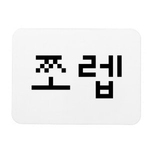 Korean Newb 쪼렙 Jjoleb   Hangul Language Magnet