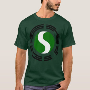 Korean Nigerian Multinational Patriot Flag Series T-Shirt