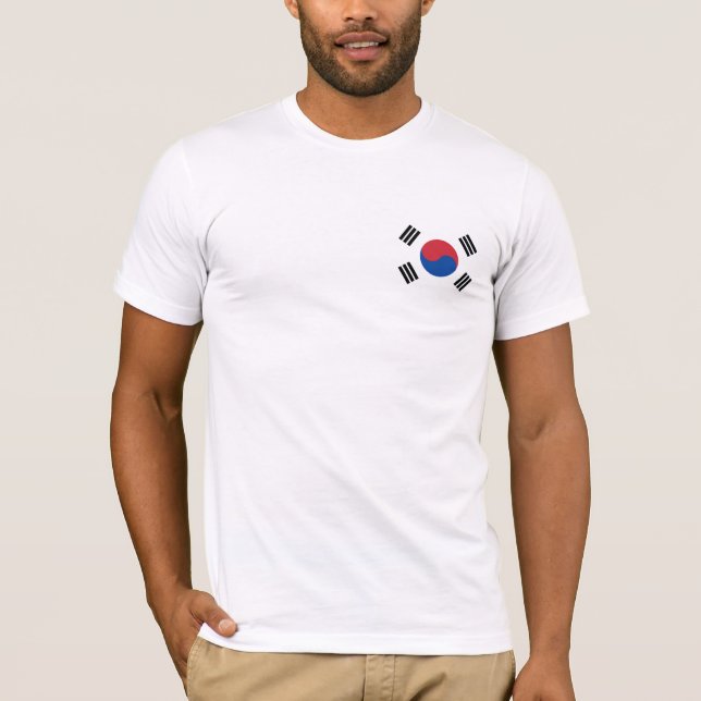 Korean Pride Flag 한국 T-Shirt (Front)
