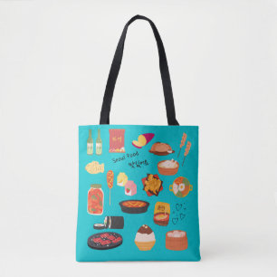 Korean SEOUL FOOD Tote Bag