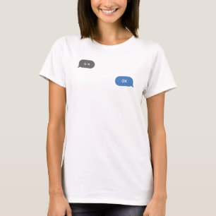 Korean Slang Chat Bubble ㅇㅋ OK  T-Shirt