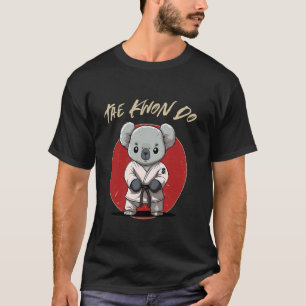 Korean Taekwondo Koala - Funny TKD Korean Martial T-Shirt
