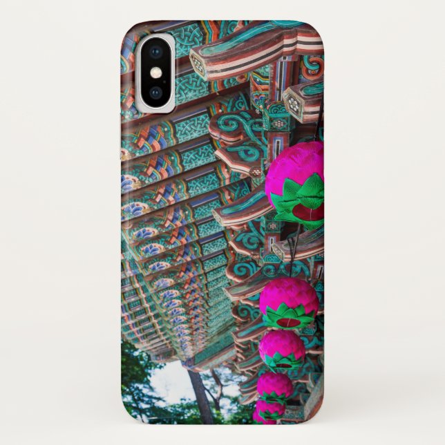 Korean Temple Roof Detail Case-Mate iPhone Case (Back)