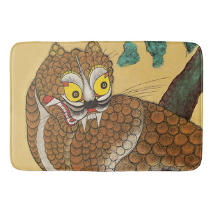 Korean Ugly Tiger Folk Minhwa Bath Mat