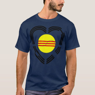 Korean Vietnamese South Multinational Patriot Flag T-Shirt