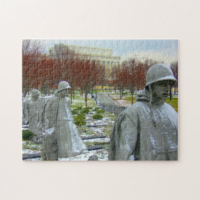 korean war memorial jigsaw puzzle (Horizontal)