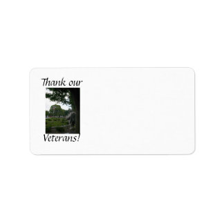 Korean War Remembrance Label