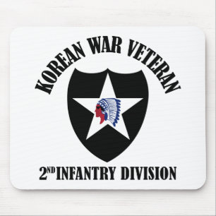 Korean War Veteran - 2nd ID Mouse Pad