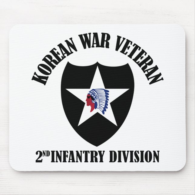 Korean War Veteran - 2nd ID Mouse Pad (Front)