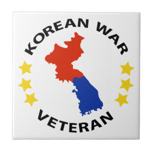 Korean War Veteran Ceramic Tile