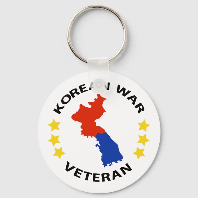 Korean War Veteran Key Ring (Front)