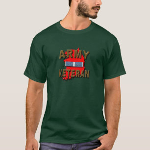 Korean+War Veteran Service Ribbon, ARMY T-Shirt