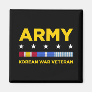 Korean War Veteran Shirt_ Army Magnet