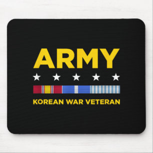 Korean War Veteran Shirt_ Army Mouse Pad