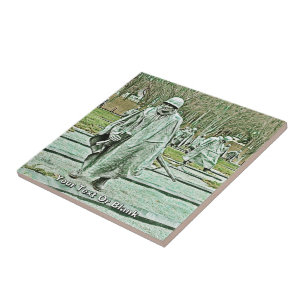 Korean War Veterans Memorial Ceramic Tile