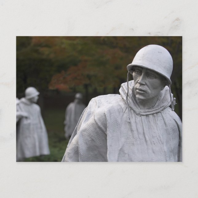Korean War Veterans Memorial Postcard (Front)