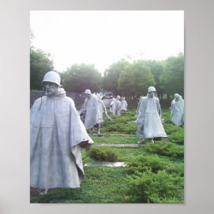 Korean War Veterans Memorial Series One  Poster