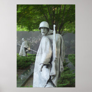 Korean War Veterans Memorial Series Three Poster