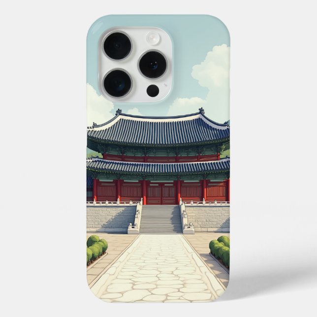 Korea's palace in my phone case (Back)