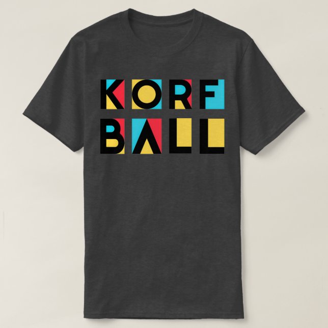 KorfBall KorfBall Player KorfBall Coach T-Shirt (Design Front)