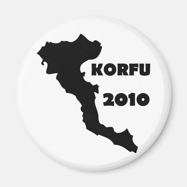 korfu 2010 magnet (Front)