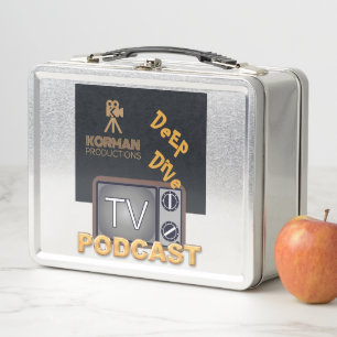 Korman Productions Deep Dive TV Podcast Metal Lunch Box