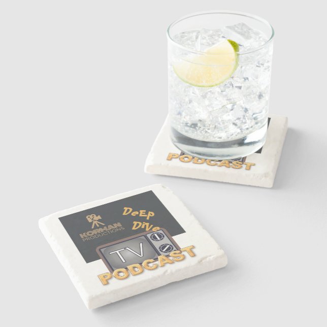 Korman Productions Deep Dive TV Podcast  Stone Coaster (Side)
