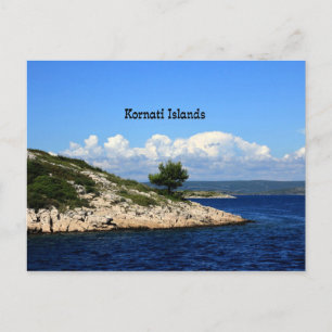 Kornati Islands, Croatia Postcard