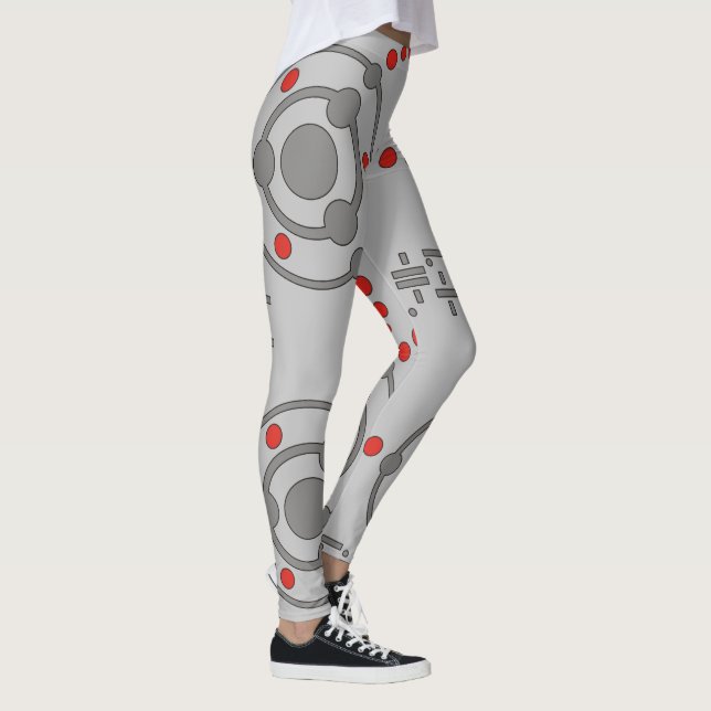 Kornkreis Piktogramm / crop circle pictogram II Leggings (Right)