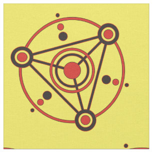 Kornkreis Piktogramm / crop circle pictogram IV Fabric