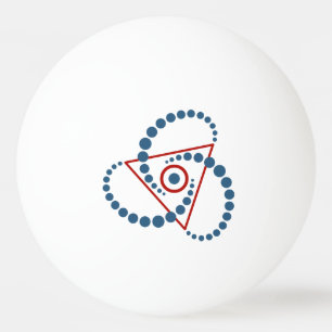 Kornkreis Piktogramm / crop circle pictogram VI Ping Pong Ball