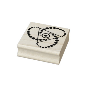 Kornkreis Piktogramm / crop circle pictogram VI Rubber Stamp