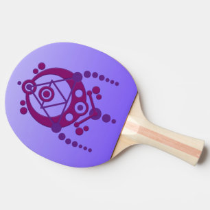 Kornkreis Piktogramm / crop circle pictogram XI Ping Pong Paddle