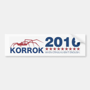 Korrok 2016 Bumper Sticker