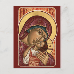 Korsun Mother of God Prayer Card