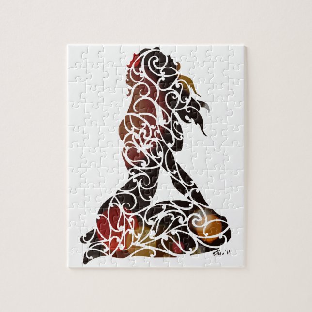 Koru Girl Jigsaw Puzzle (Vertical)