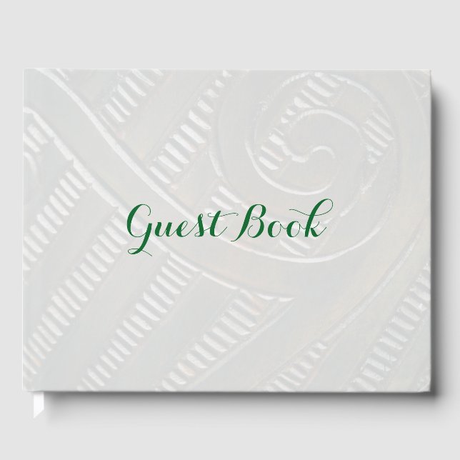 Koru Guest Book | Luxurious Weddings (Front)