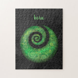 koru - new fern jigsaw puzzle