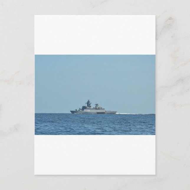 Korvette Braunschweig Postcard (Front)